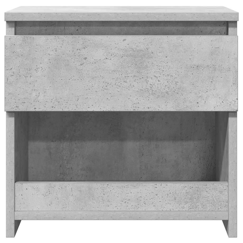 803452 vidaXL Bedside Cabinets 2 pcs Concrete Grey 40x30x39 cm Engineered Wood 5