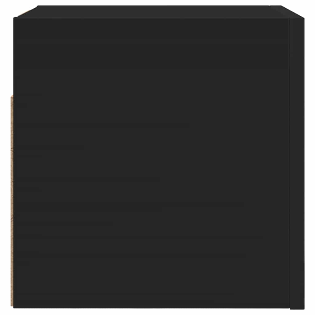 vidaXL TV Cabinet | Set of 2 | Black | Engineered wood | Small | TV Cabinet 6