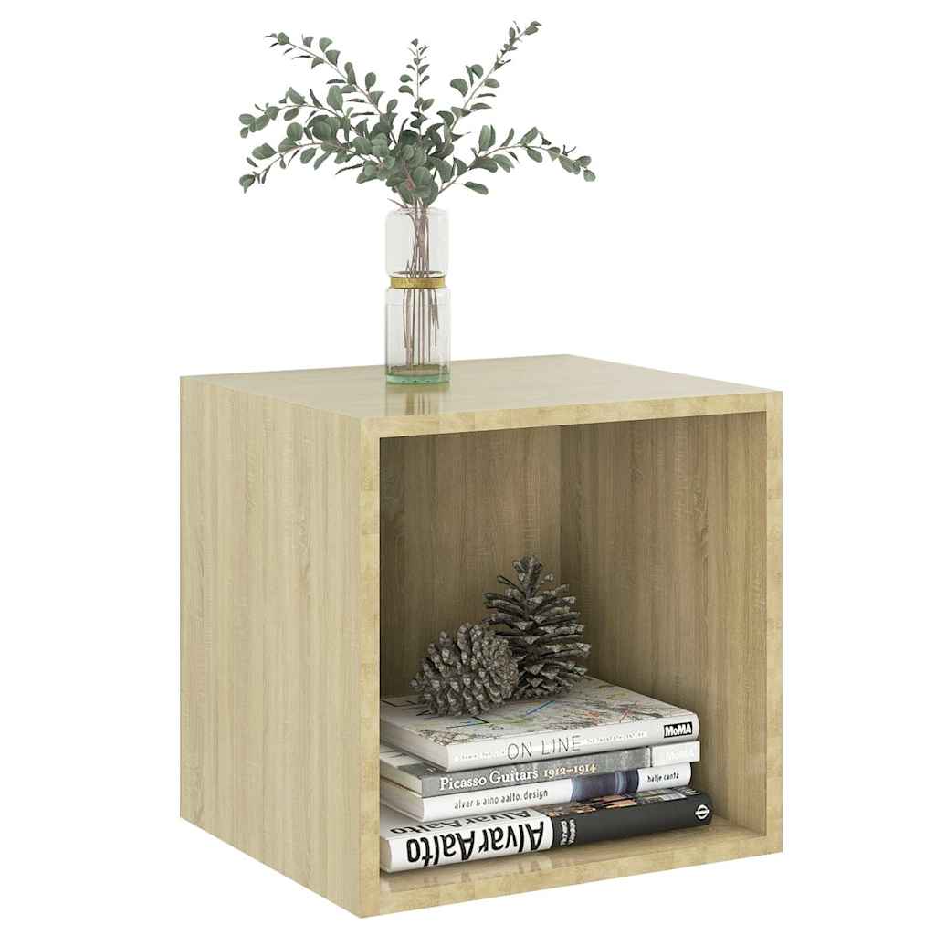vidaXL Wall Cabinet | Set of 2 | Sonoma oak | Engineered wood | Medium 3