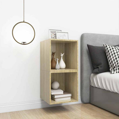 vidaXL Wall Cabinet | Set of 2 | Sonoma oak | Engineered wood | Medium 5
