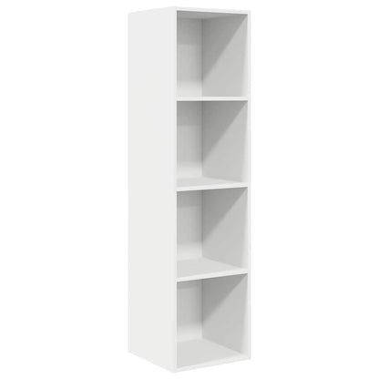 vidaXL TV Cabinet | White | Engineered Wood | Medium |  Wall Mounting 2