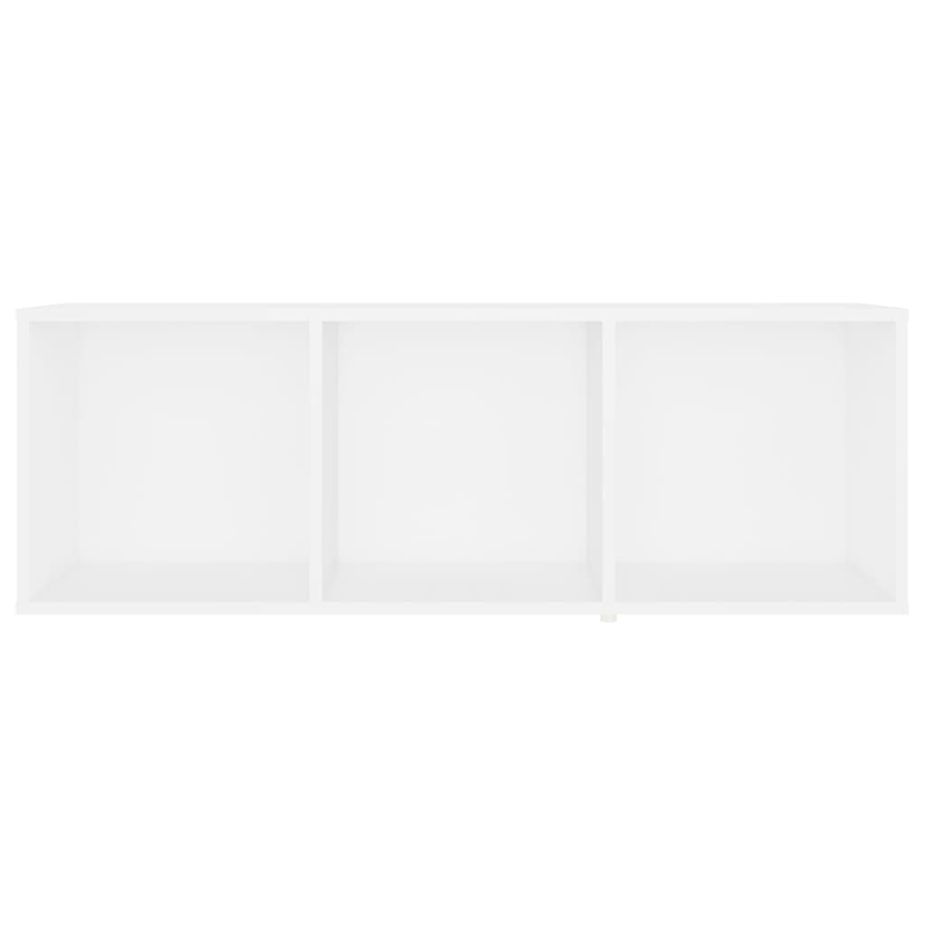 805534 vidaXL TV Cabinet White 107x35x37 cm Engineered Wood 4