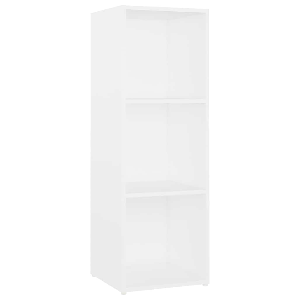 805534 vidaXL TV Cabinet White 107x35x37 cm Engineered Wood 5