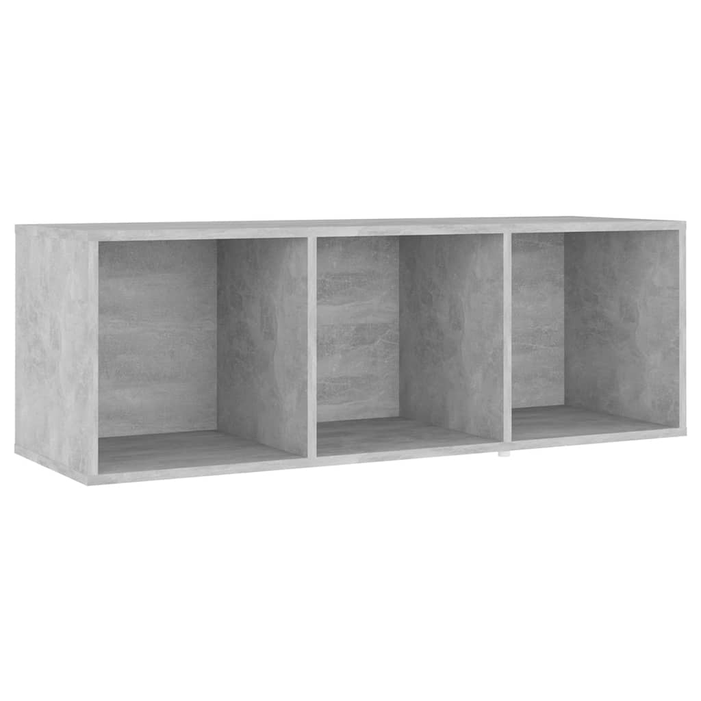 805538 vidaXL TV Cabinet Concrete Grey 107x35x37 cm Engineered Wood 2