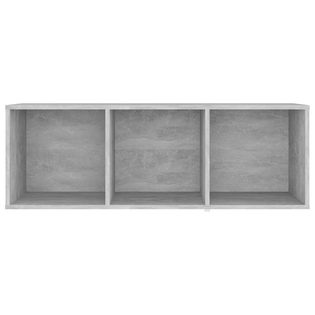 805538 vidaXL TV Cabinet Concrete Grey 107x35x37 cm Engineered Wood 4