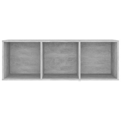 805538 vidaXL TV Cabinet Concrete Grey 107x35x37 cm Engineered Wood 4