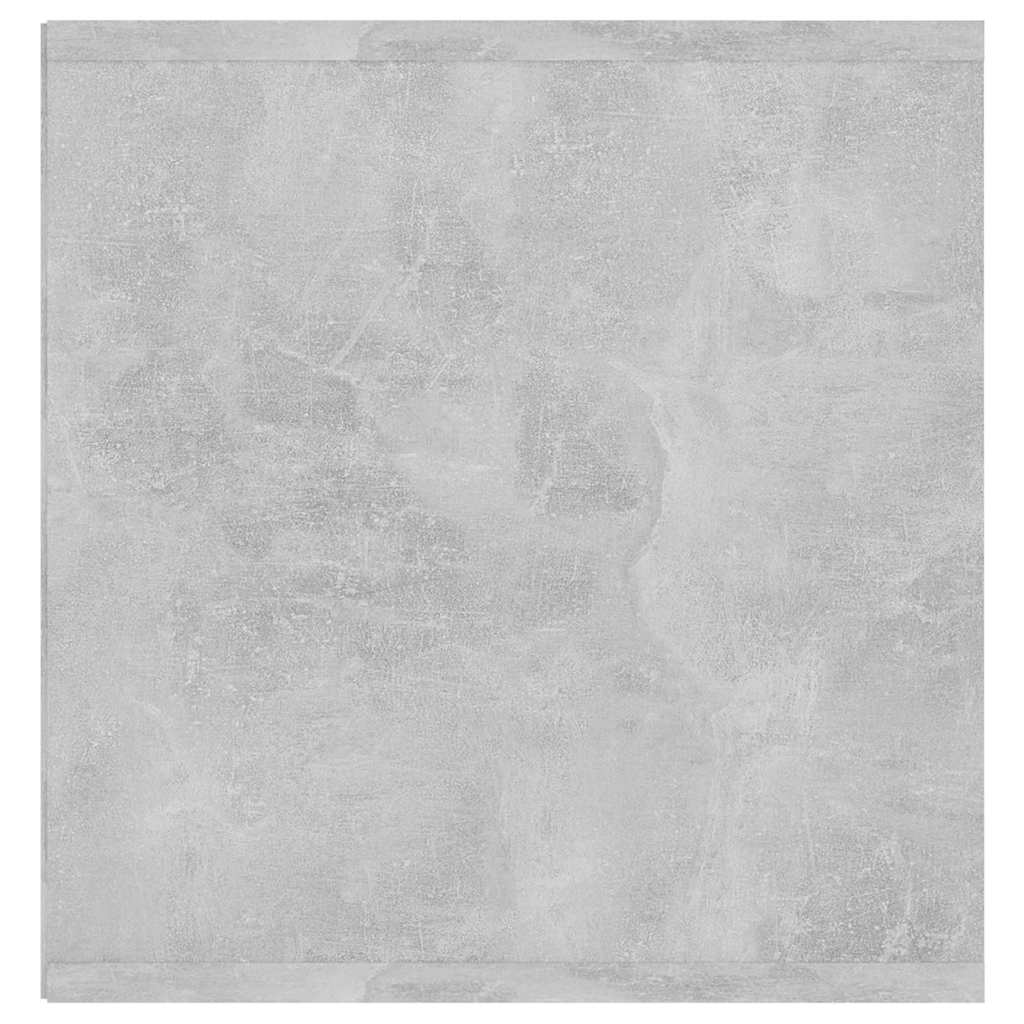 805538 vidaXL TV Cabinet Concrete Grey 107x35x37 cm Engineered Wood 6
