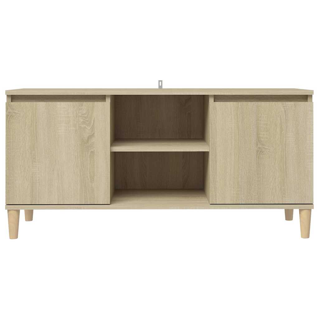 vidaXL TV Cabinet | TV Cabinet | Rectangular | Scandinavian | Appealing Design 5
