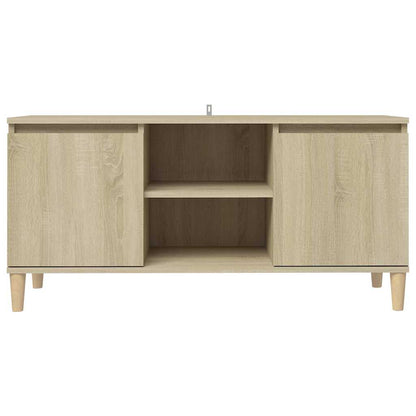 vidaXL TV Cabinet | TV Cabinet | Rectangular | Scandinavian | Appealing Design 5