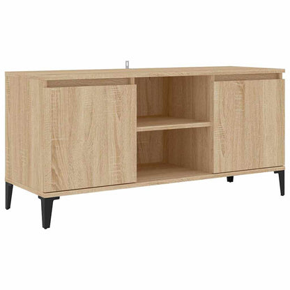 vidaXL TV Cabinet | Sonoma oak | Engineered wood | Standard | TV Cabinet 2