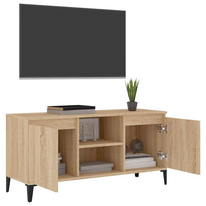 vidaXL TV Cabinet | Sonoma oak | Engineered wood | Standard | TV Cabinet 4