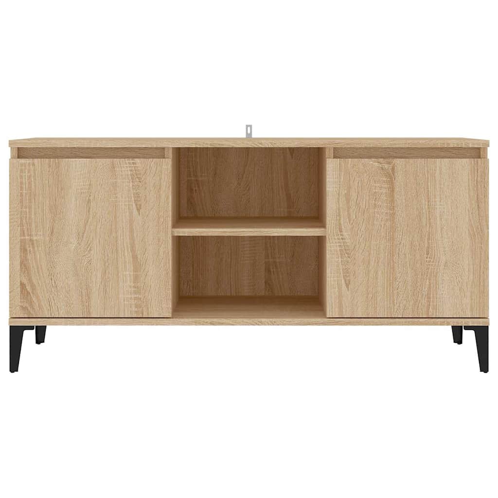 vidaXL TV Cabinet | Sonoma oak | Engineered wood | Standard | TV Cabinet 5
