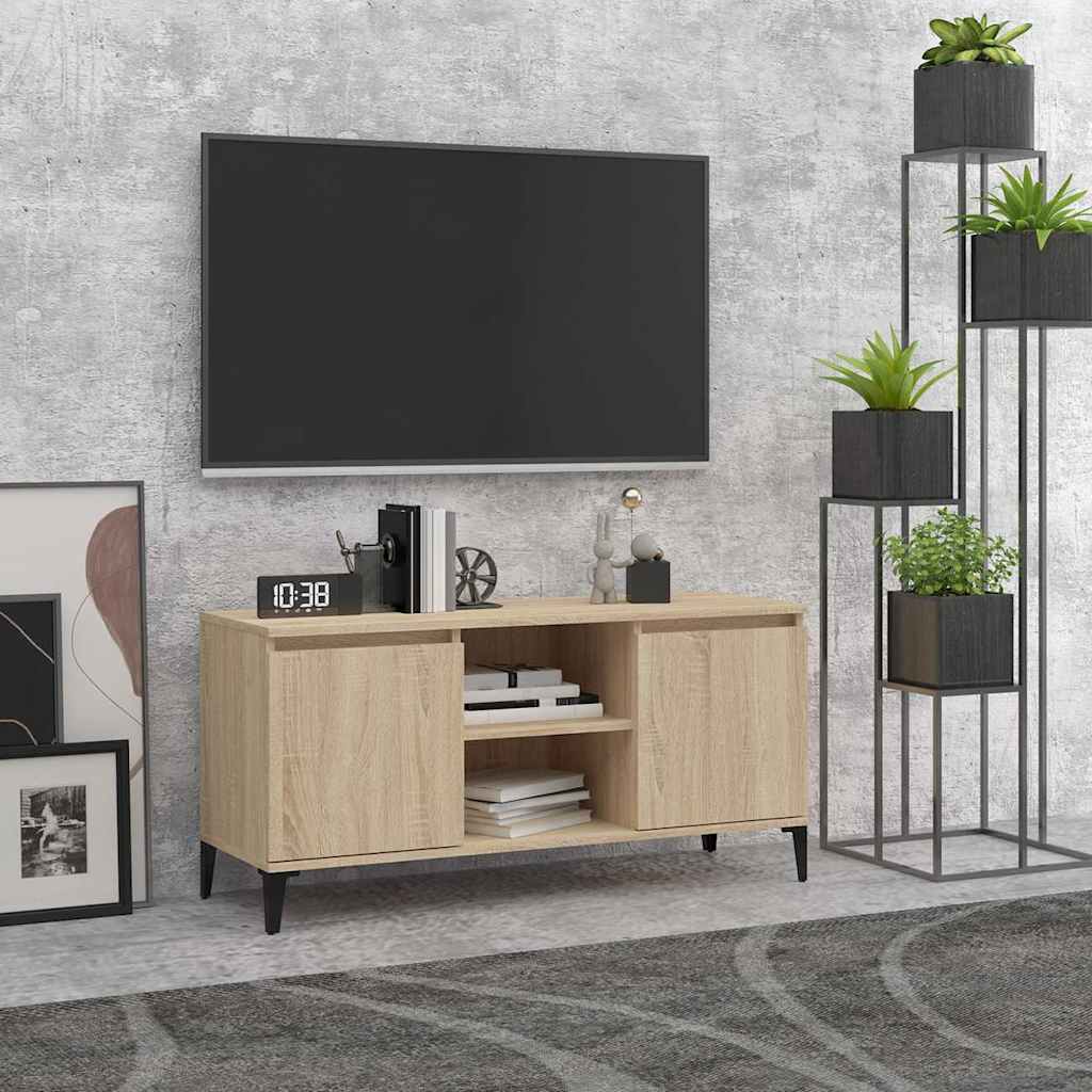 vidaXL TV Cabinet | Sonoma oak | Engineered wood | Standard | TV Cabinet 1