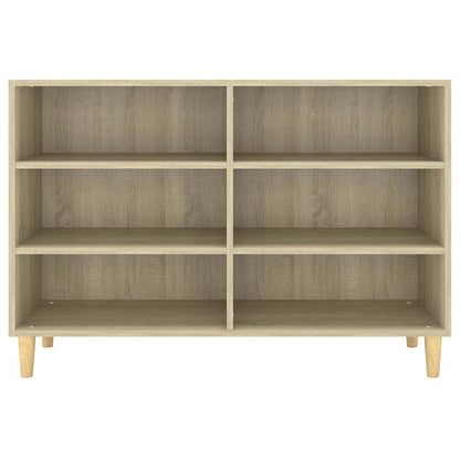 vidaXL Sideboard | Sonoma Oak | Engineered wood | Medium | Sonoma Oak Sideboard 4