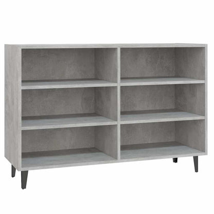 vidaXL Sideboard Concrete Grey 103.5x35x70 cm Engineered Wood 2