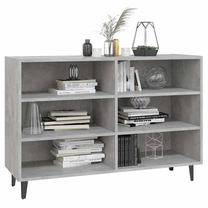 vidaXL Sideboard Concrete Grey 103.5x35x70 cm Engineered Wood 3