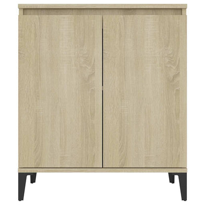 vidaXL Sideboard | Sonoma Oak | Engineered Wood, Metal | Medium | Sideboard 5