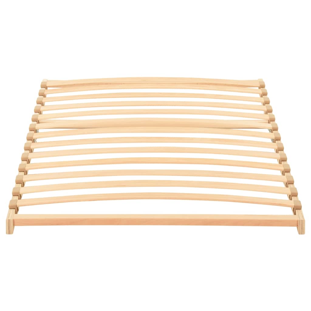 vidaXL Slatted Bed without Mattress Base with 13 Slats 80x200cm 3