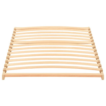 vidaXL Slatted Bed without Mattress Base with 13 Slats 80x200cm 3