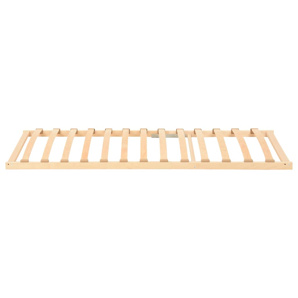 vidaXL Slatted Bed without Mattress Base with 13 Slats 100x200cm 2