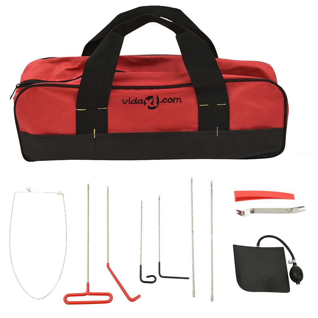 vidaXL 11 Piece Universal Car Door Opener Tool Kit 1