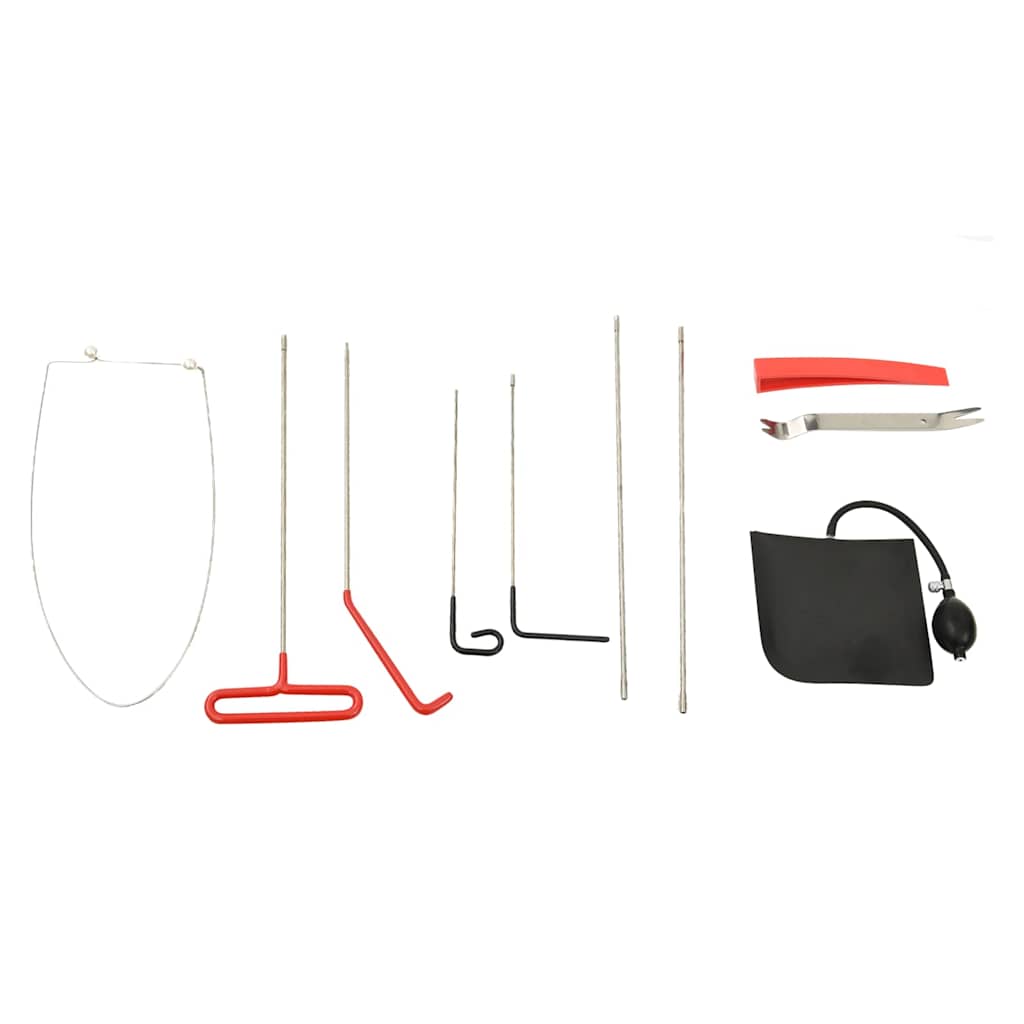 vidaXL 11 Piece Universal Car Door Opener Tool Kit 2