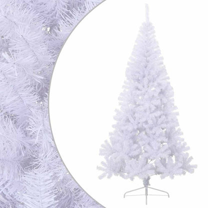 vidaXL Artificial Half Christmas Tree with Stand PVC 240 cm