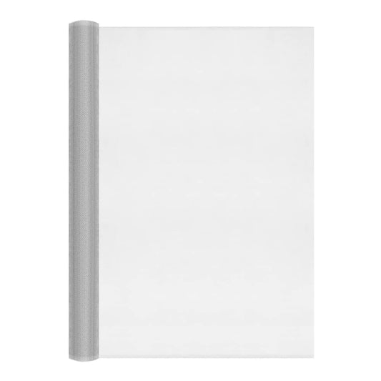 Mesh Screen Aluminium Silver 80 cm 1000 cm