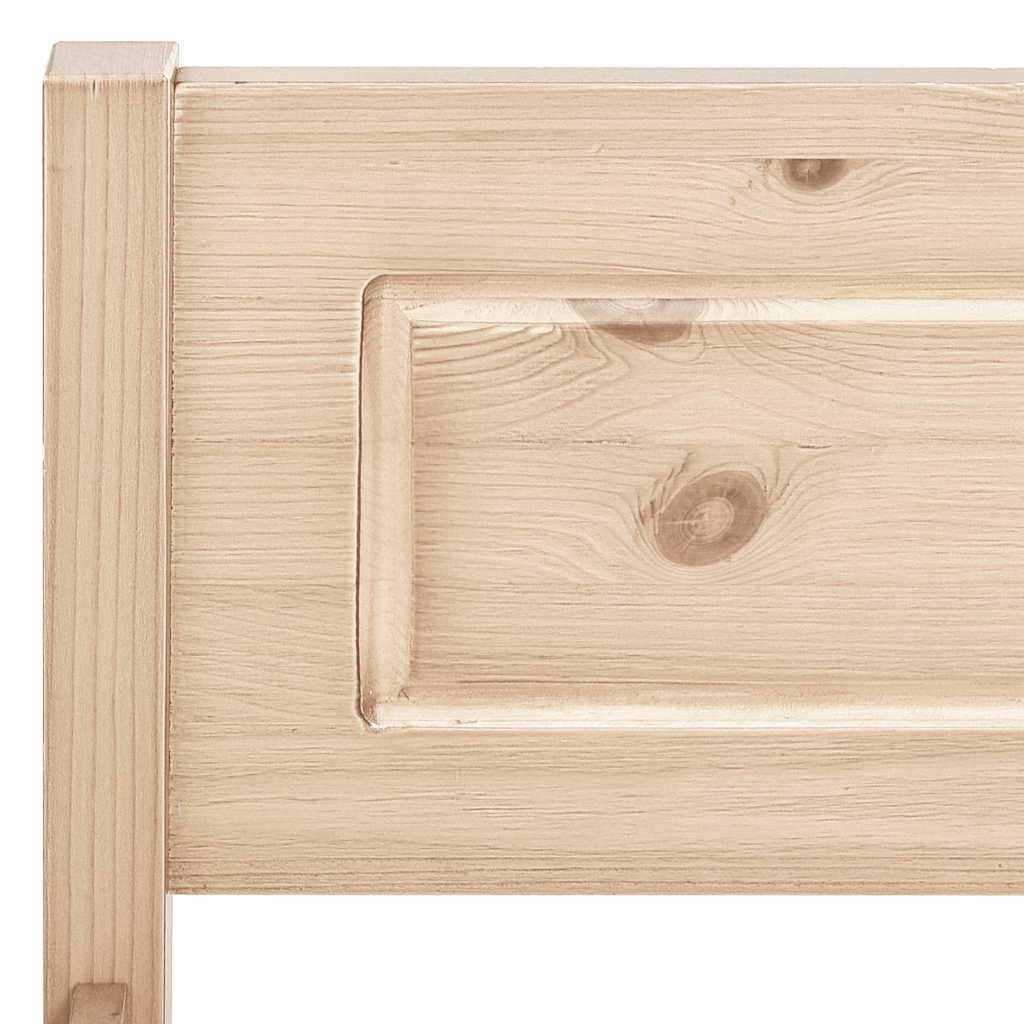 vidaXL Bed Frame without Mattress Solid Pinewood 120x200 cm 5