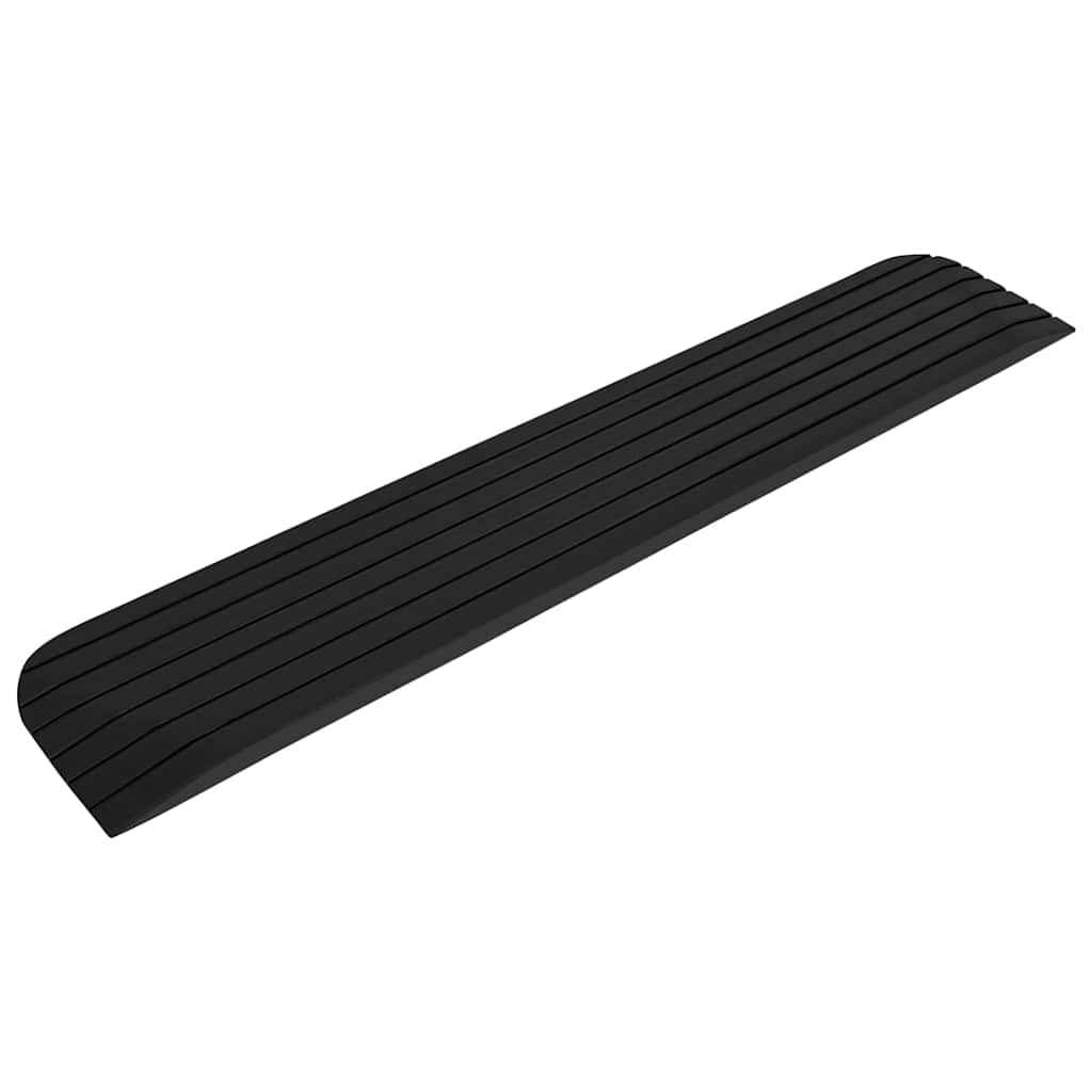vidaXL Threshold Ramps 2 pcs 110x21x2.5 cm Rubber 3