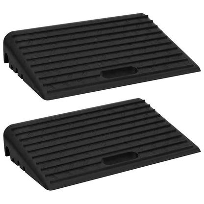 vidaXL Kerb Ramps 2 pcs 50x30x11 cm Rubber 1