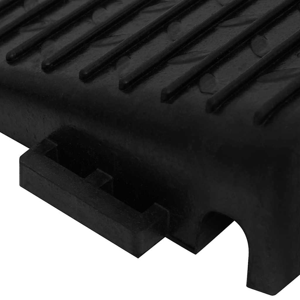 vidaXL Kerb Ramps 2 pcs 50x30x11 cm Rubber 6