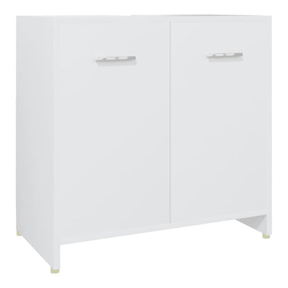 4 Piece Bathroom Furniture White