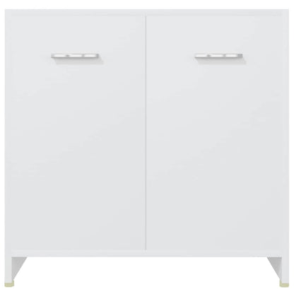 4 Piece Bathroom Furniture White
