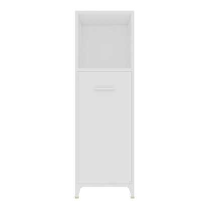 4 Piece Bathroom Furniture White