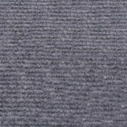 vidaXL Carpet Grey 1.2 x 10 m Polyester 4