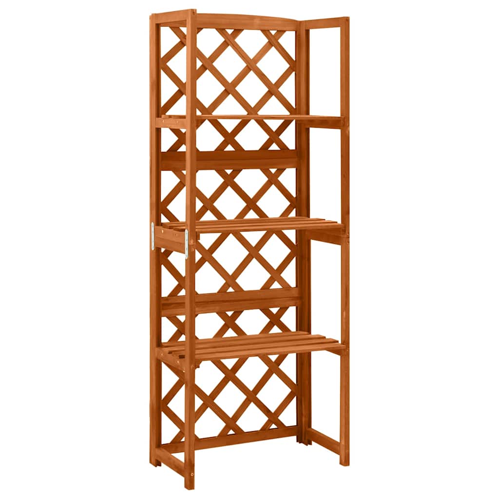 vidaXL Trellis | Natural wood | Solid fir wood | Medium | Shelving | Trellis 1