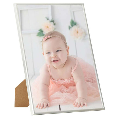 vidaXL Photo Frame | Set of 5 | Silver | MDF, PS, PVC | Large 2