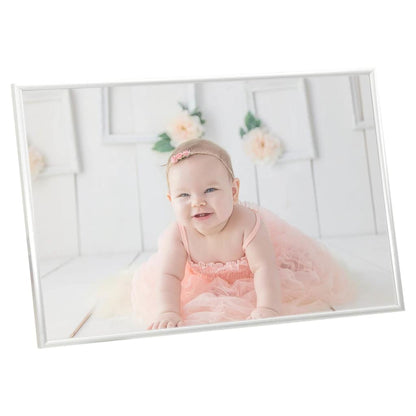 vidaXL Photo Frame | Set of 5 | Silver | MDF, PS, PVC | Large 4