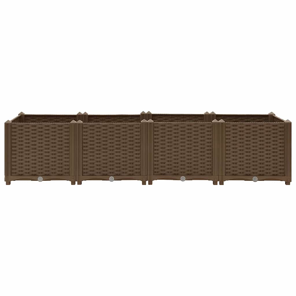 316518 vidaXL Raised Bed 160x40x38 cm Polypropylene 3