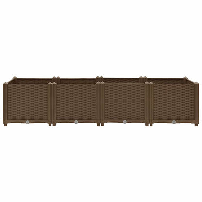 316518 vidaXL Raised Bed 160x40x38 cm Polypropylene 3