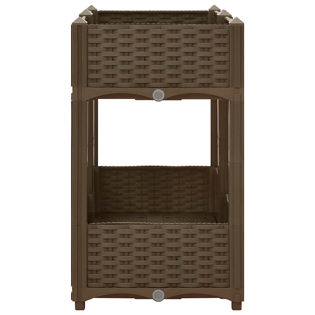 316520 vidaXL Raised Bed 80x40x71 cm Polypropylene 4