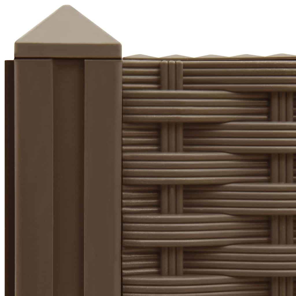 316525 vidaXL Raised Bed 80x80x38 cm Polypropylene 5