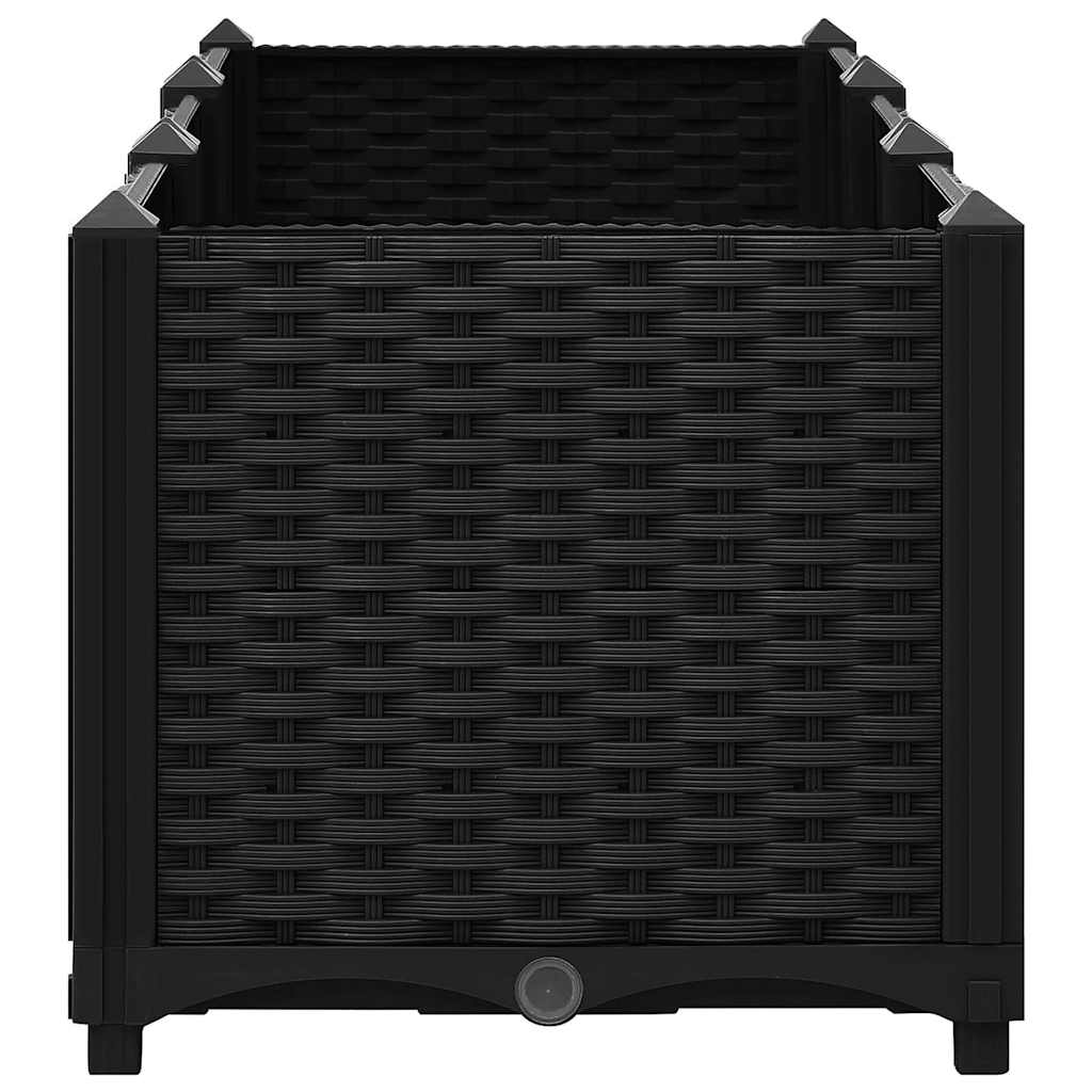 316532 vidaXL Raised Bed 120x40x38 cm Polypropylene 4