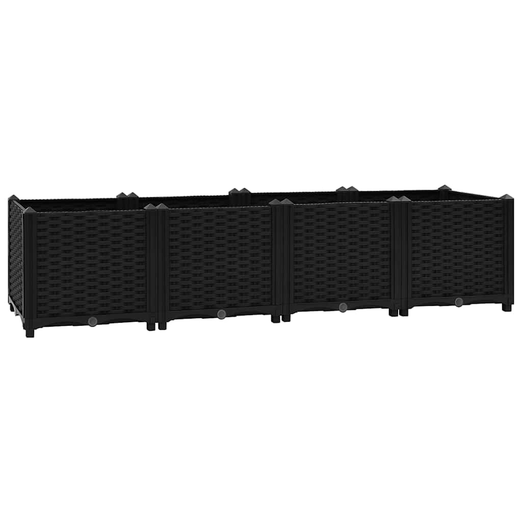 316533 vidaXL Raised Bed 160x40x38 cm Polypropylene 2