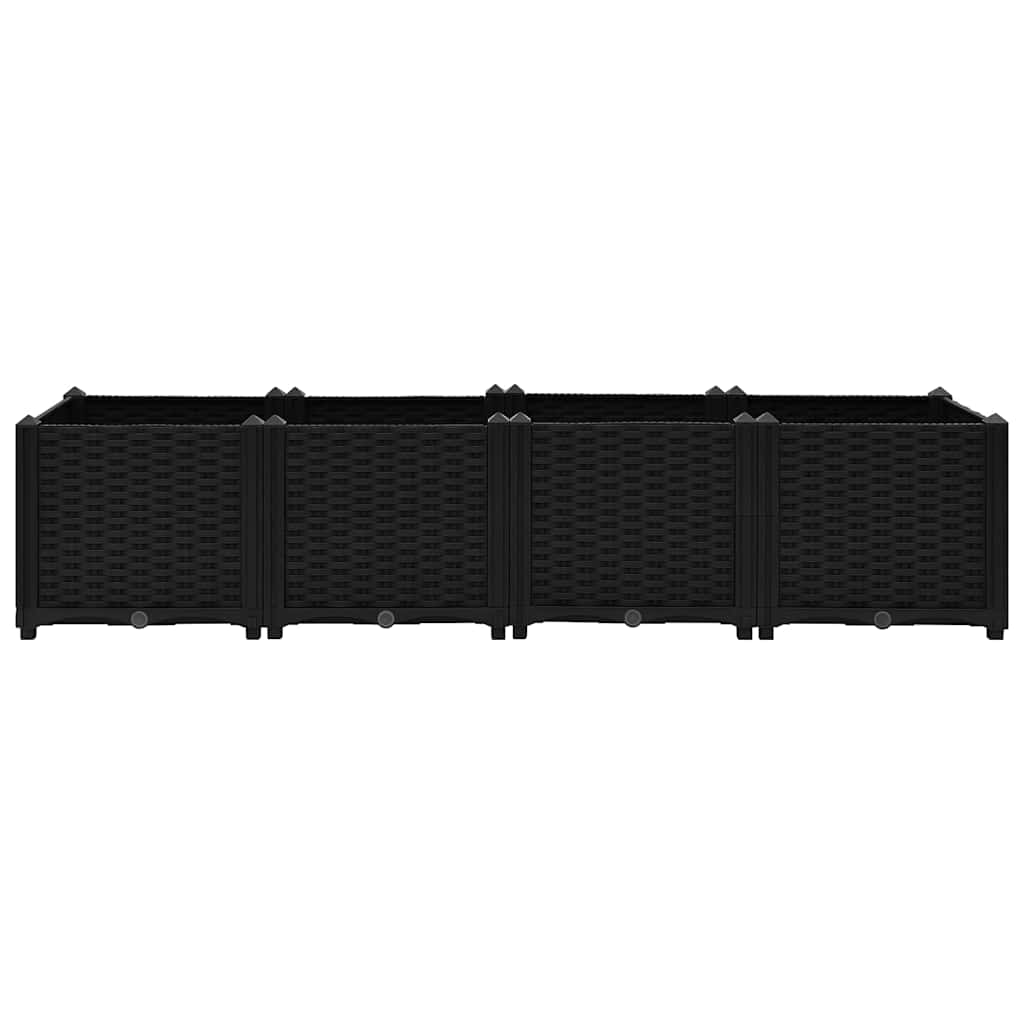 316533 vidaXL Raised Bed 160x40x38 cm Polypropylene 3