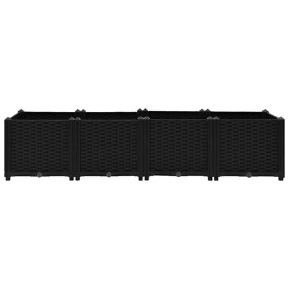 316533 vidaXL Raised Bed 160x40x38 cm Polypropylene 3