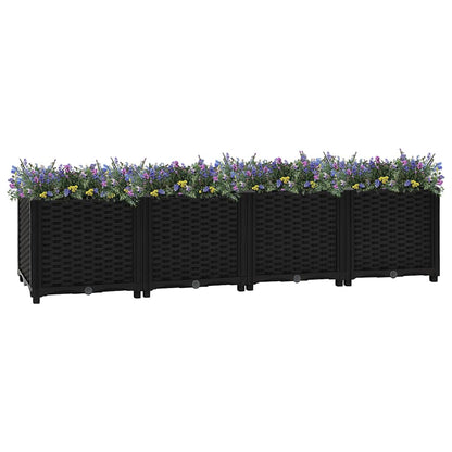 316533 vidaXL Raised Bed 160x40x38 cm Polypropylene 1