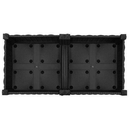 316535 vidaXL Raised Bed 80x40x71 cm Polypropylene 5