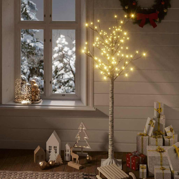 vidaXL Christmas Tree | White | Plastic | 1.5 m | Christmas Tree | Other 1